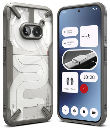 Nothing Phone (2a) plus / Nothing Phone (2a) Back Cover Case | Fusion X - Gray