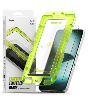 Nothing Phone 3 Screen Protector Easy Slide Tempered Glass - [2 Pack]