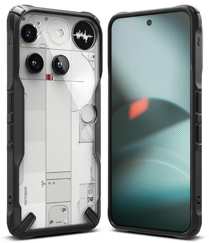 Nothing Phone 3 Back Cover Case | Fusion-X - Black