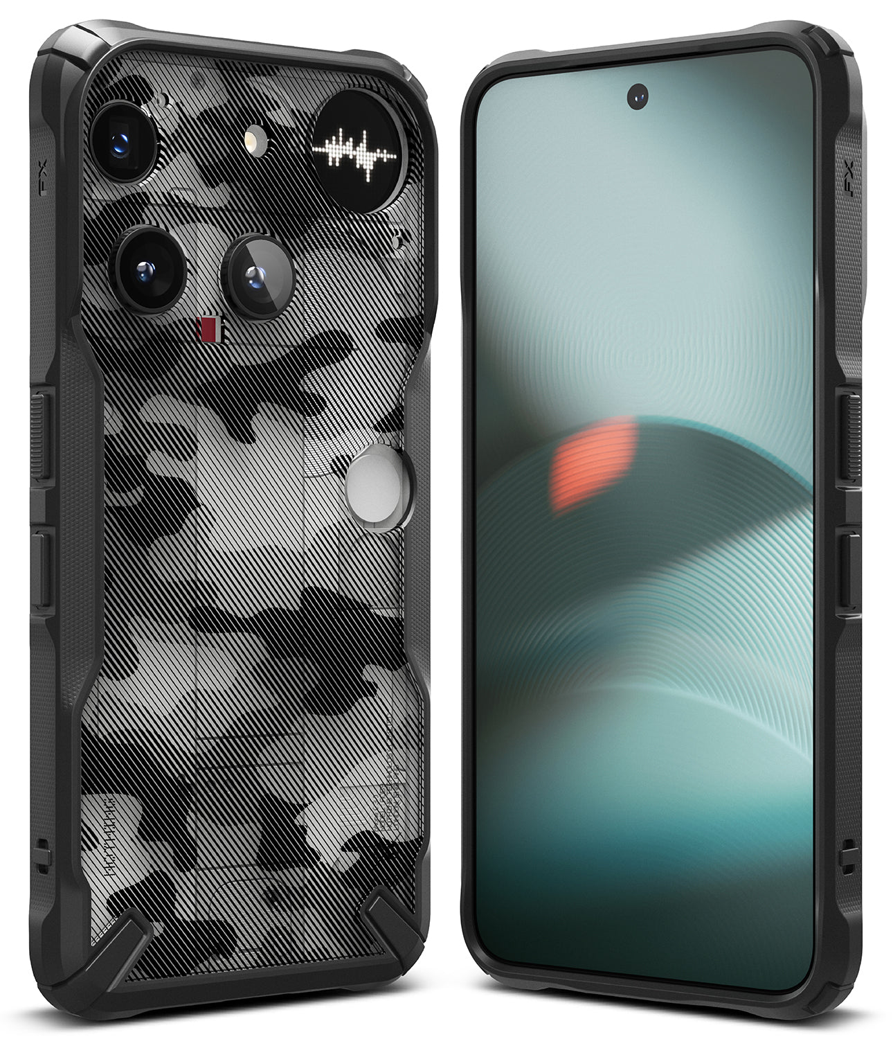 Nothing Phone 3 Back Cover Case | Fusion-X  - Camo Black