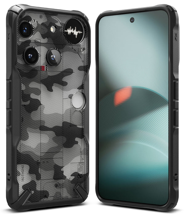 Nothing Phone 3 Back Cover Case | Fusion-X  - Camo Black