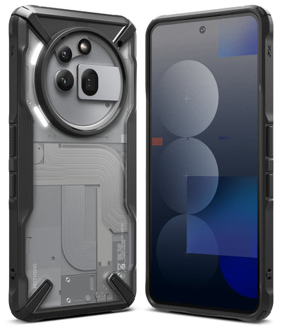 Nothing Phone 3a Pro  Back Cover Case | Fusion-X - Black