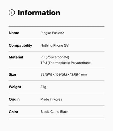 Google Pixel 7 Pro Back Cover Case | Fusion - Matte Smoke Black
