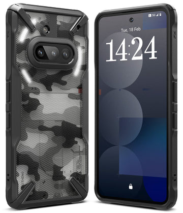Nothing Phone 3a Back Cover Case | Fusion-X - Camo Black