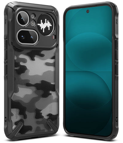 Nothing Phone (4a) Pro Back Cover Case | Fusion-X - Camo Black