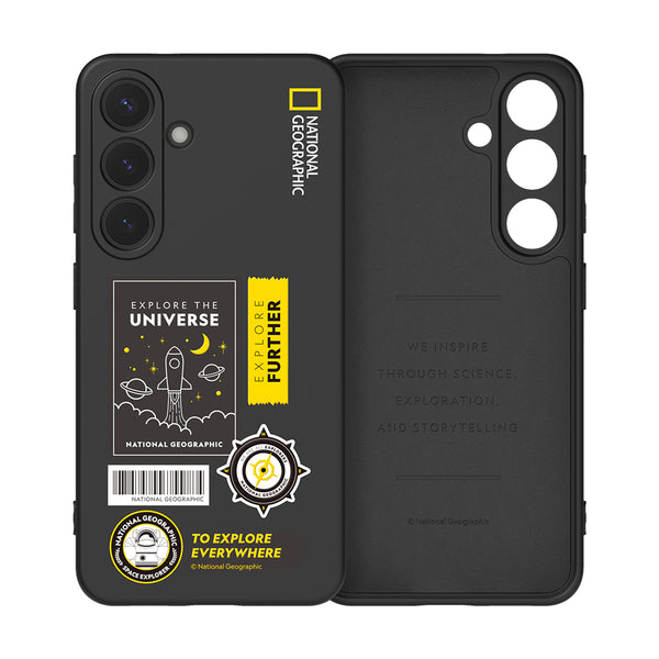 Nat Geo Galaxy S25 Back Cover Case | Palette Color Wappen Case - Universe Black