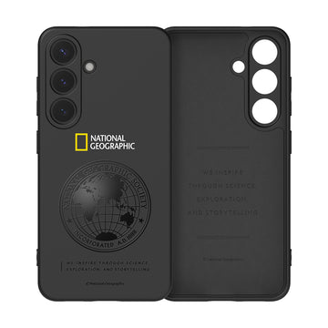 Nat Geo Galaxy S25 Back Cover Case | Soft Case V3 Global Seal - Black