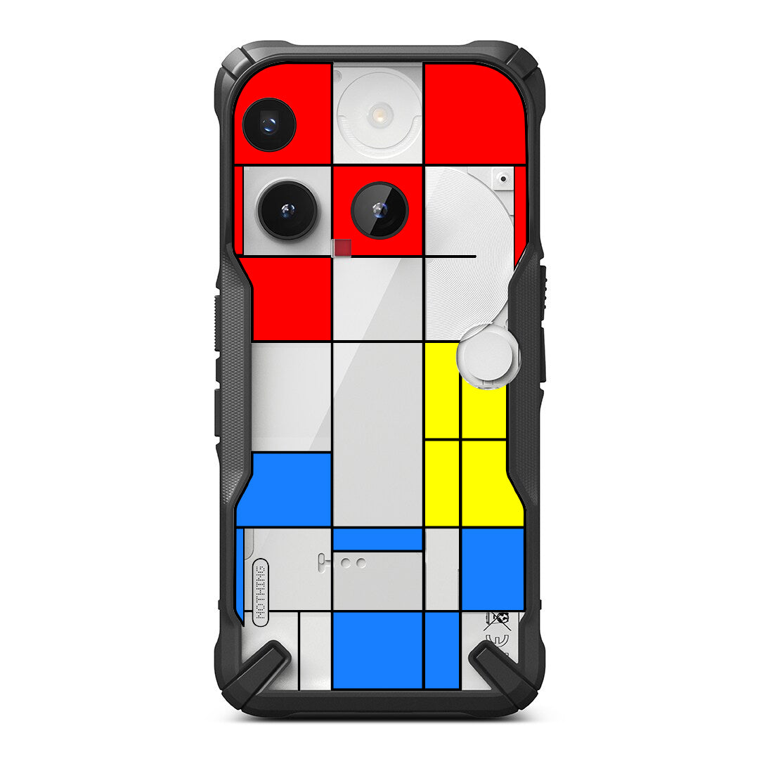 Nothing Phone 3 Back Cover Case | Fusion-X Design - Cub-X (Black)