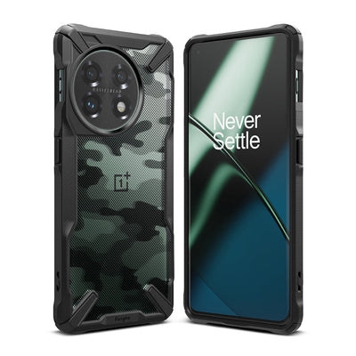 OnePlus 11 5G  Back Cover Case | Fusion-X - Camo Black (Not for Oneplus 11R)