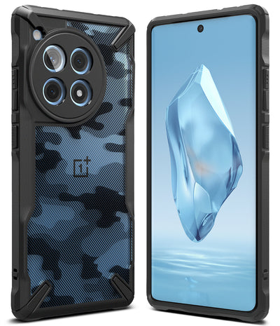 OnePlus 12R 5G Back Cover Case | Fusion -X - Camo Black