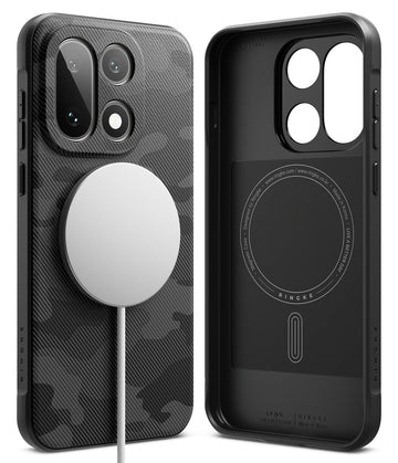 OnePlus 15 Back Cover Case | Onyx Magnetic - Camo Black