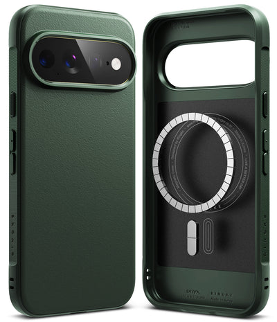Google Pixel 11 Pro XL Back Cover Case | Onyx Magnetic - Dark Green