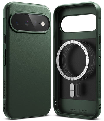 Google Pixel 11 Back Cover Case | Onyx Magnetic - Dark Green