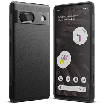Google Pixel 7a Back Cover Case | Onyx  - Black