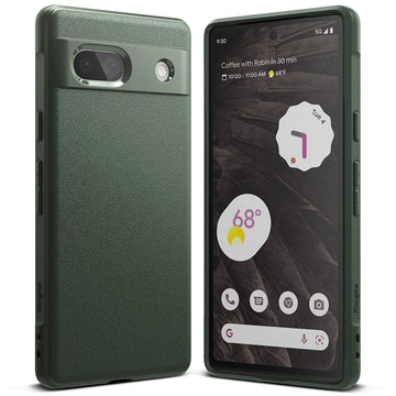 Google Pixel 7a Back Cover Case | Onyx  - Dark Green
