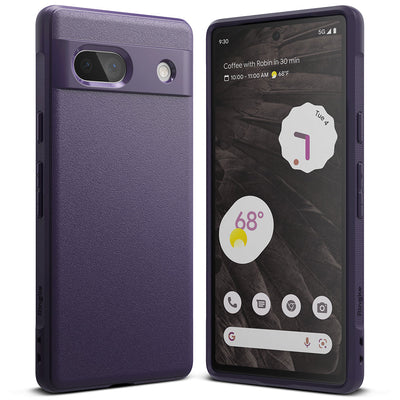 Google Pixel 7a Back Cover Case | Onyx  - Purple