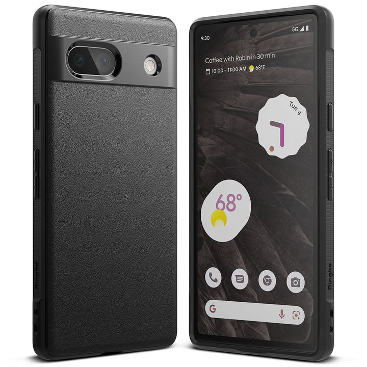 Google Pixel 7a Back Cover Case | Onyx  - Black
