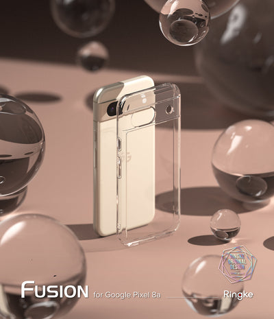 Google Pixel 8a Back Cover Case | Fusion - Clear