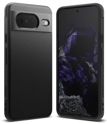 Google Pixel 8a Back Cover Case | Onyx  - Black
