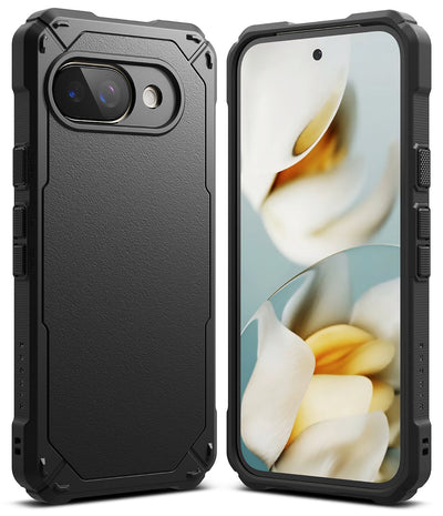 Google Pixel 9a Back Cover Case | Rugged Gear - Black