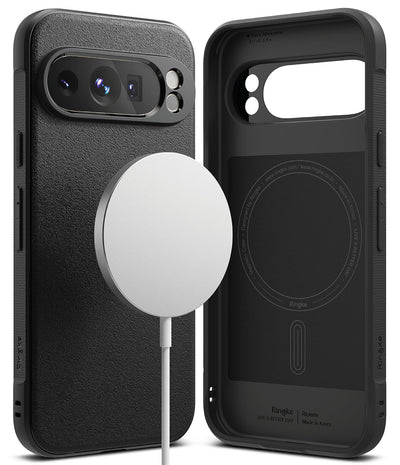 Google Pixel 9 Pro Back Cover Case | Onyx Magnetic - Black