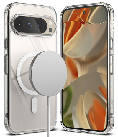 Google Pixel 9 Pro XL Back Cover Case | Fusion Magnetic  - Clear