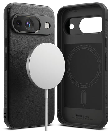 Google Pixel 9 Back Cover Case | Onyx Magnetic - Black