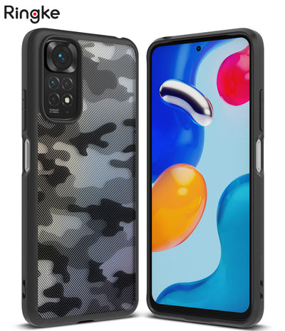 Redmi Note 11 / 11S Back Cover Case | Fusion - Matte Camo Black