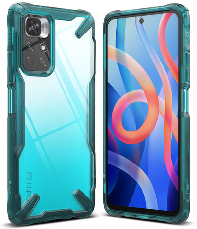 Poco M4 Pro 5G / Xiaomi Redmi Note 11T Back Cover Case | Fusion X - Turquoise Green