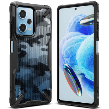 Redmi Note 12 Pro 5G / Poco X5 Pro 5G Back Cover Case | Fusion X - Camo Black