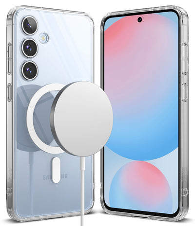 Samsung Galaxy S24 FE Back Cover Case | Fusion Magnetic  - Clear