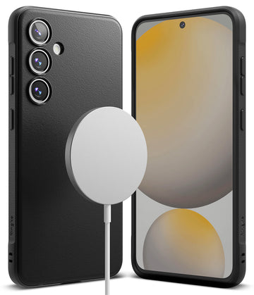 Samsung Galaxy S24 FE Back Cover Case | Onyx Magnetic - Black