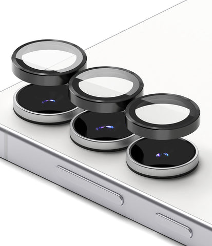 Samsung Galaxy S25 FE Camera Lens Protector | Glass - Black