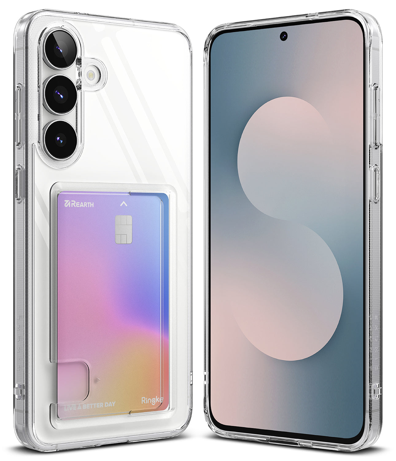 Samsung Galaxy S25 FE Back Cover Case | Fusion Card - Clear