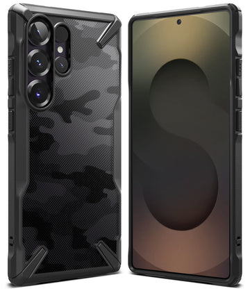 Samsung Galaxy S25 Ultra Back Cover Case | Fusion X - Camo Black