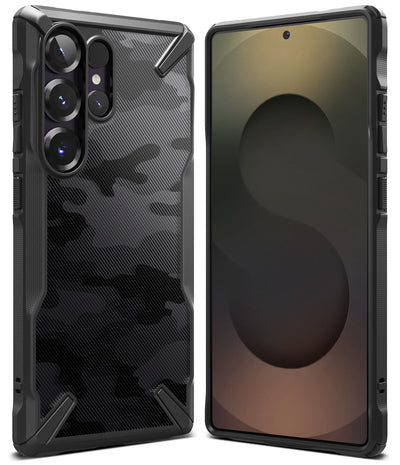 Samsung Galaxy S25 Ultra Back Cover Case | Fusion X - Camo Black