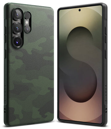 Samsung Galaxy S25 Ultra Back Cover Case  | Onyx - Camo Green