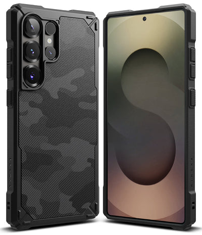 Samsung Galaxy S25 Ultra Back Cover Case | Rugged Gear - Camo Black