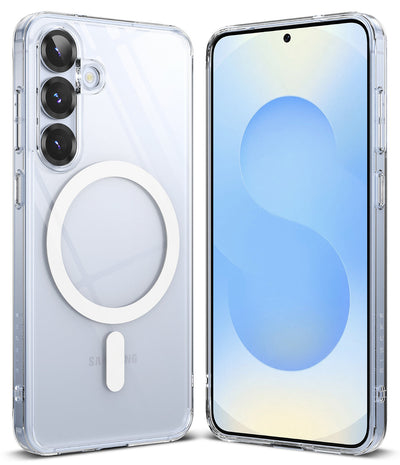 Samsung Galaxy S25 Back Cover case | Fusion Magnetic - Clear