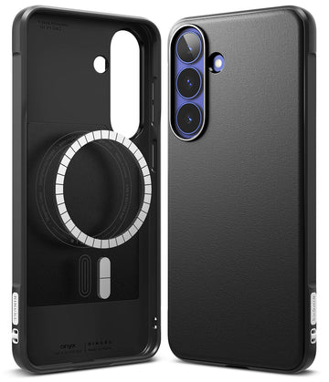 Samsung Galaxy S26 FE Back Cover Case | Onyx Magnetic - Black
