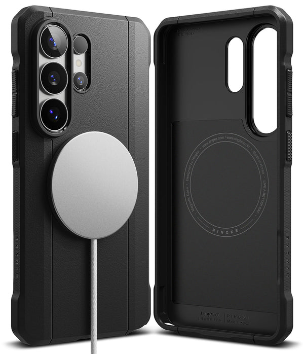 Samsung Galaxy S26 Ultra Back Cover Case | Onyx Alpha Magnetic - Black