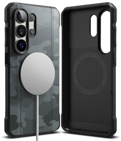 Samsung Galaxy S26 Ultra Back Cover Case | Onyx Alpha Magnetic - Camo Black