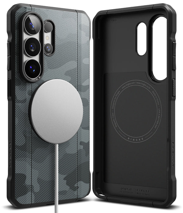 Samsung Galaxy S26 Ultra Back Cover Case | Onyx Alpha Magnetic - Camo Black