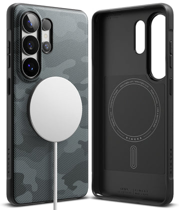 Samsung Galaxy S26 Ultra Back Cover Case | Onyx Magnetic - Camo Black