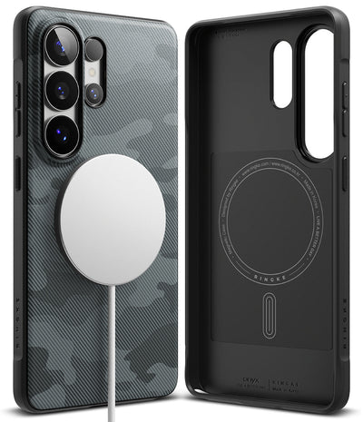 Samsung Galaxy S26 Ultra Back Cover Case | Onyx Magnetic - Camo Black