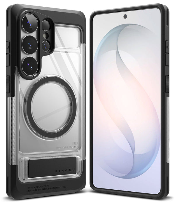 Samsung Galaxy S26 Ultra Back Cover Case | UX Magnetic With Kickstand - Clear