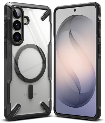 Samsung Galaxy S26 Plus Back Cover case | Fusion-X Magnetic - Black