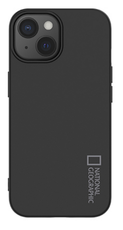 Nat Geo iPhone 15 Plus Back Cover Case | Palette Color Case (Black)