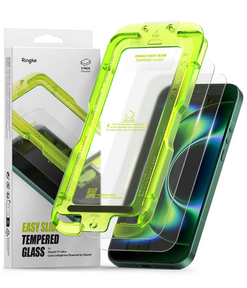 Xiaomi 17 Ultra Screen Protector Guard with Easy Installation Tool, Easy Slide Glass | Tempered Glass Film (2 Pack)