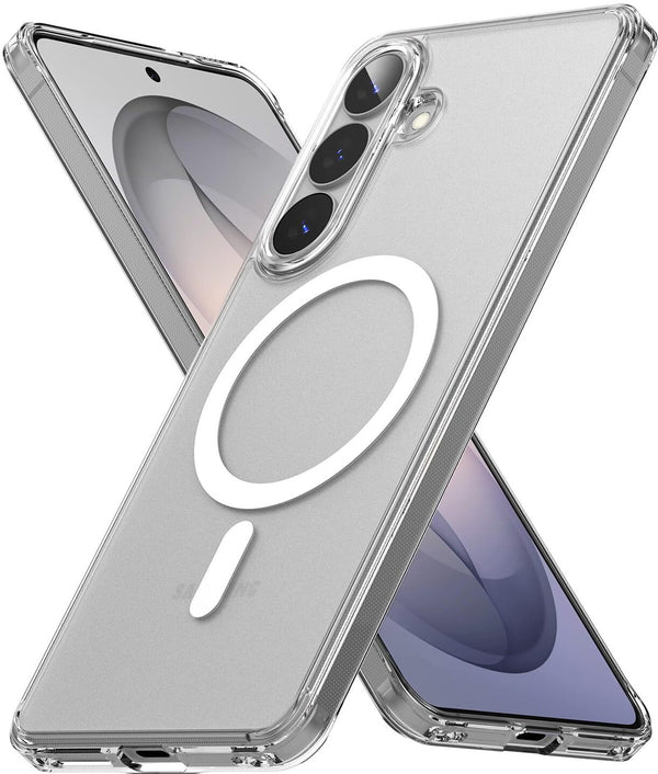 Samsung Galaxy S26 Plus Back Cover Case | Fusion Magnetic - Matte Clear